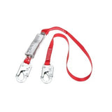 3M PRO™ Shock Absorbing Lanyards,E4, Snap Hook Center, Snap Hook Leg, 1 Leg(s) 2 lengths