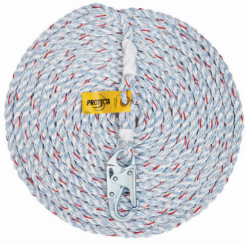 3M™ Protecta® Rope Lifeline with Snap Hook (3 Sizes Available)